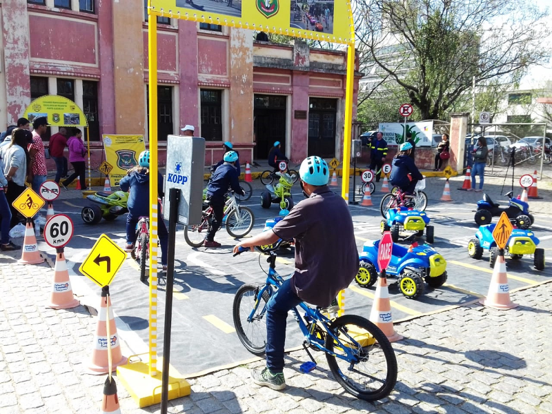 Escolinha de Trânsito ABC promove atividades em São Luiz Gonzaga